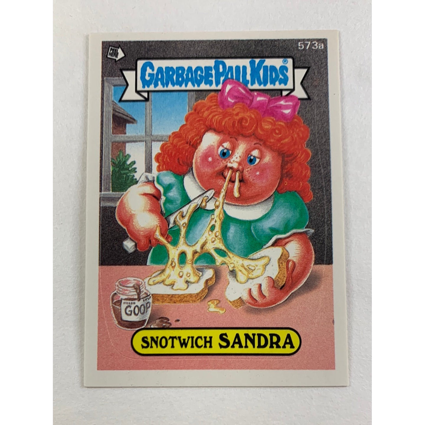 1988 Topps Snotwich Sandra Die Cut