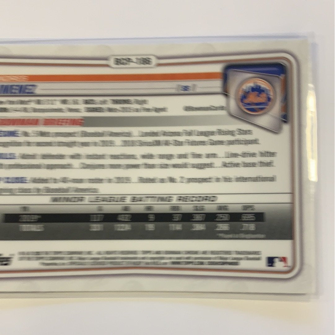 2020 Bowman Chrome Andres Gimenez Mojo Refractor Local Legends Cards & Collectibles