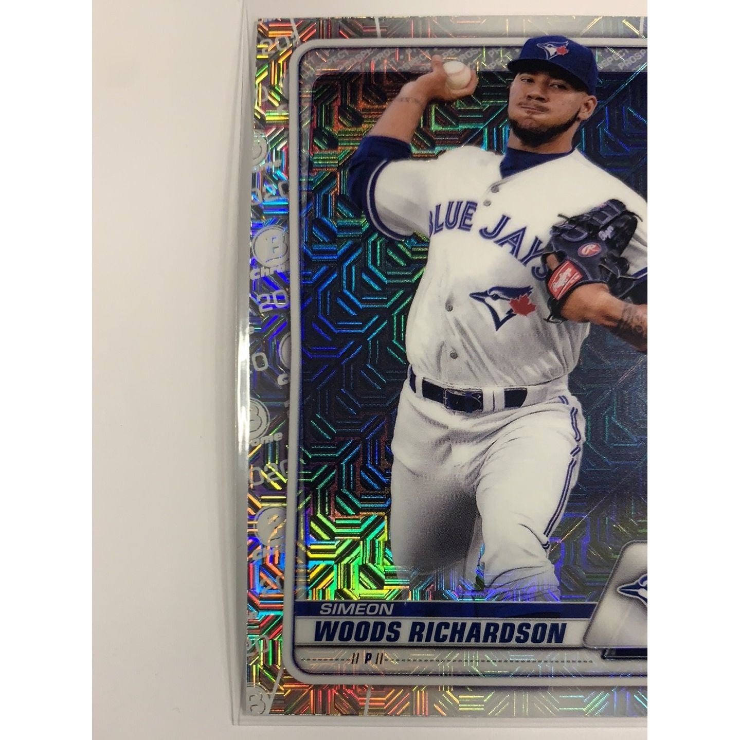 2020 Bowman Chrome Simeon Woods Richardson Mojo Refractor Local Legends Cards & Collectibles