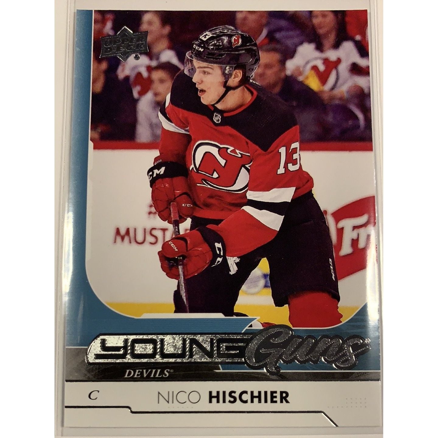 2017-18 Upper Deck Series 1 Nico Hischier Young Guns | Local Legends Cards & Collectibles
