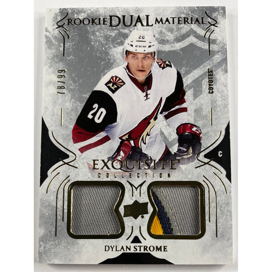2016-17 Exquisite Collection Dylan Strome Rookie Dual Material /99