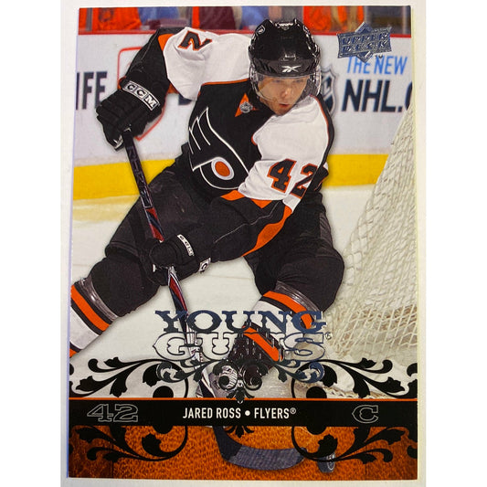 2008-09 Upper Deck Series 1 Jared Ross Young Guns | Local Legends Cards & Collectibles