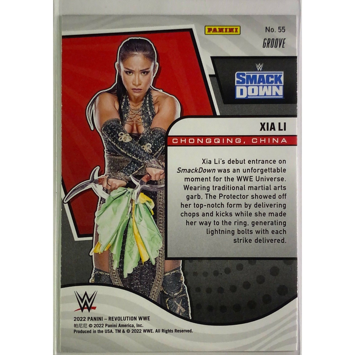 2022 Revolution Xia Li Groove Prizm | Local Legends Cards & Collectibles