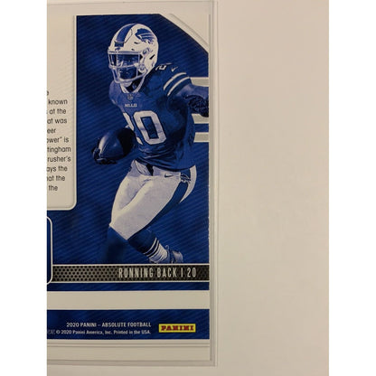  2020 Panini Absolute Zach Moss RC  Local Legends Cards & Collectibles