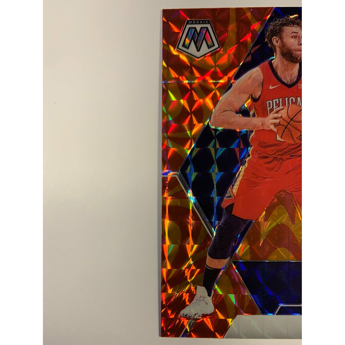 2019-20 Mosaic Nicolo Melli Orange Reactive Prizm RC