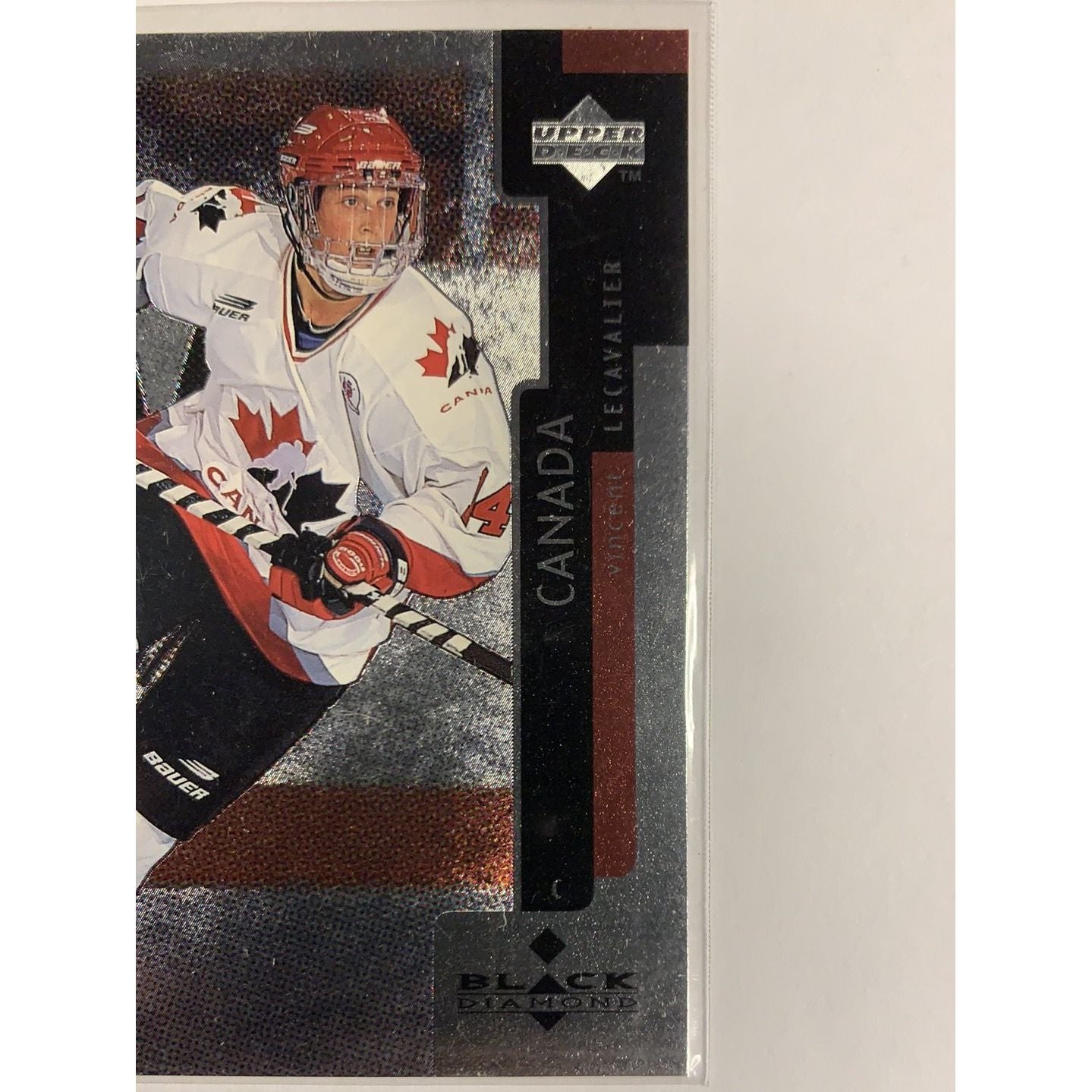  1998 Black Diamond Vincent Lecavalier Team Canada World Juniors RC  Local Legends Cards & Collectibles