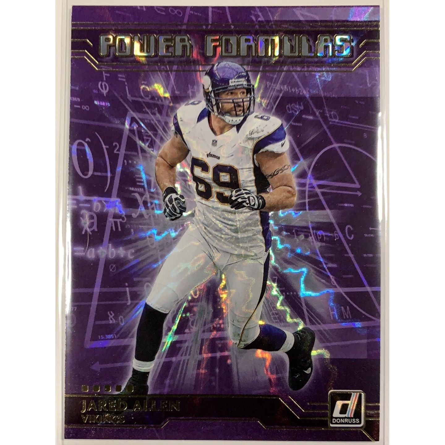 2020 Donruss Jared Allen Power Formulas Local Legends Cards & Collectibles