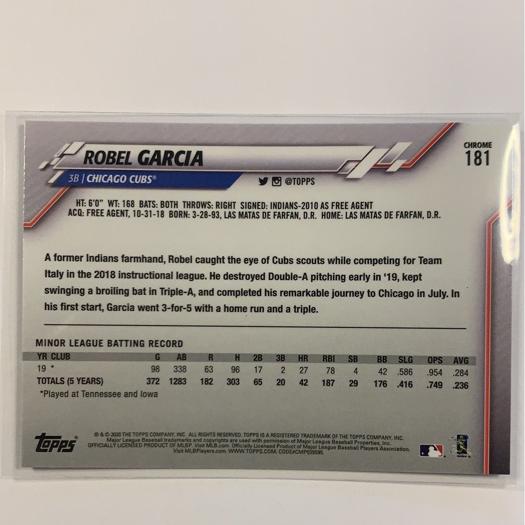 2020 Topps Chrome Robel Garcia RC Local Legends Cards & Collectibles