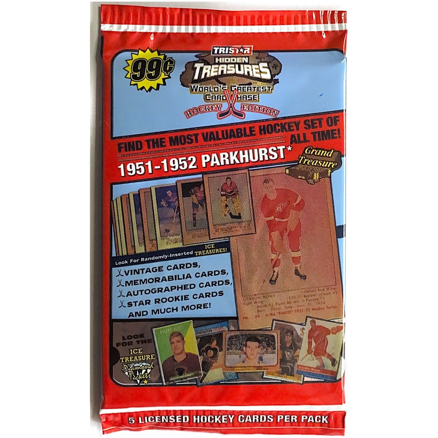 2006-07 Tristar Treasures ‘World’s Greatest Card Chase’ Hockey Edition Pack | Local Legends Cards & Collectibles