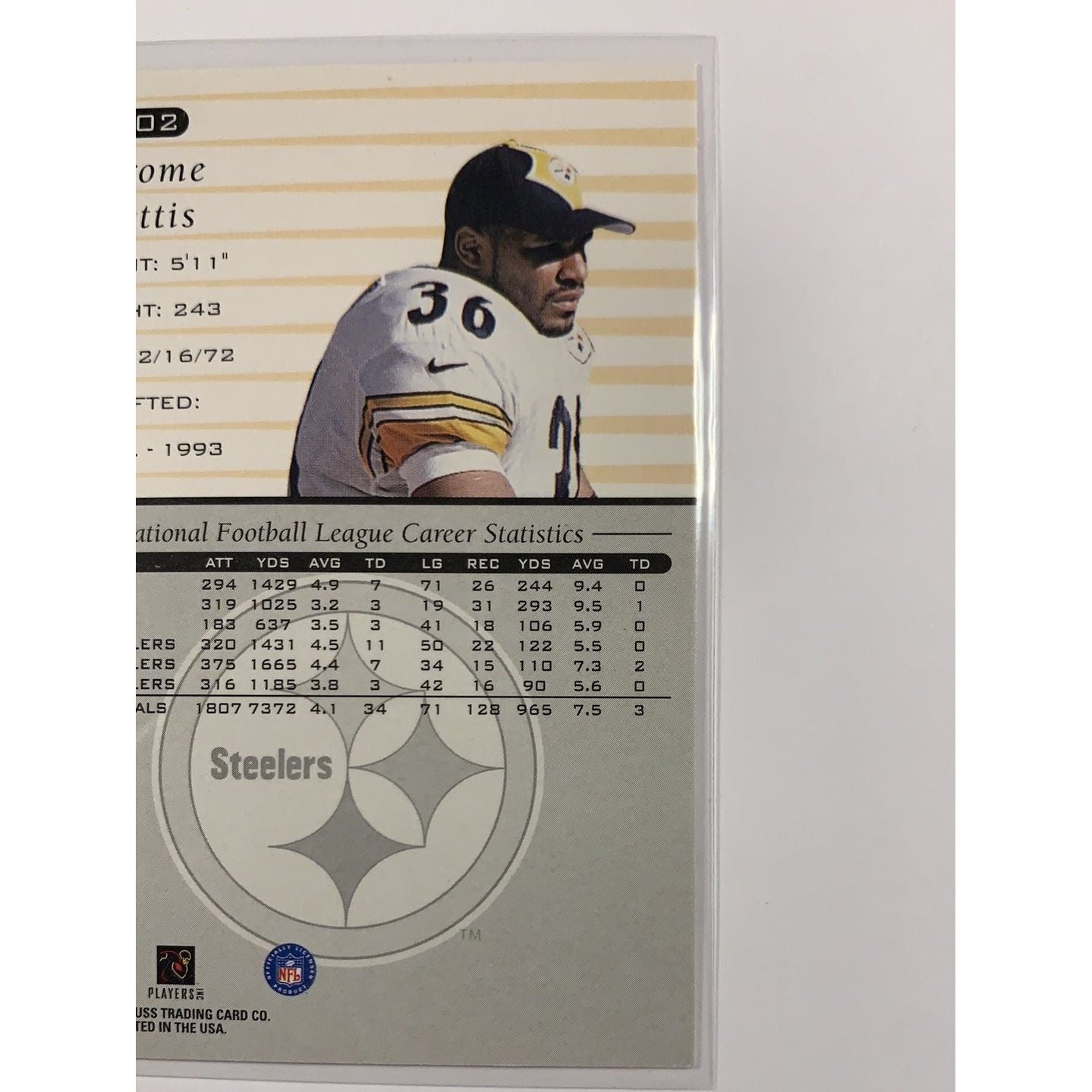 1999 Donruss Jerome “the bus” Bettis Base #102 Local Legends Cards & Collectibles