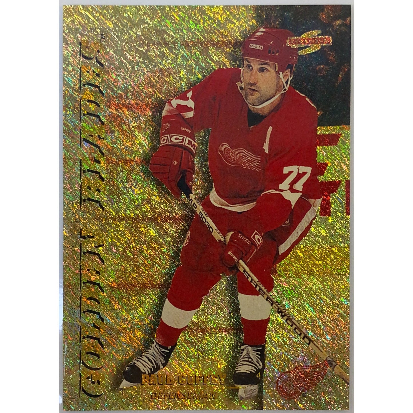 1995-96 Score Paul Coffey Golden Blades SSP