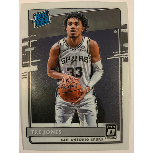  2020-21 Donruss Optic Tre Jones Rated Rookie  Local Legends Cards & Collectibles