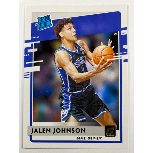 2021-22 Chronicles Donruss Draft Picks Jalen Johnson Rated Rookie