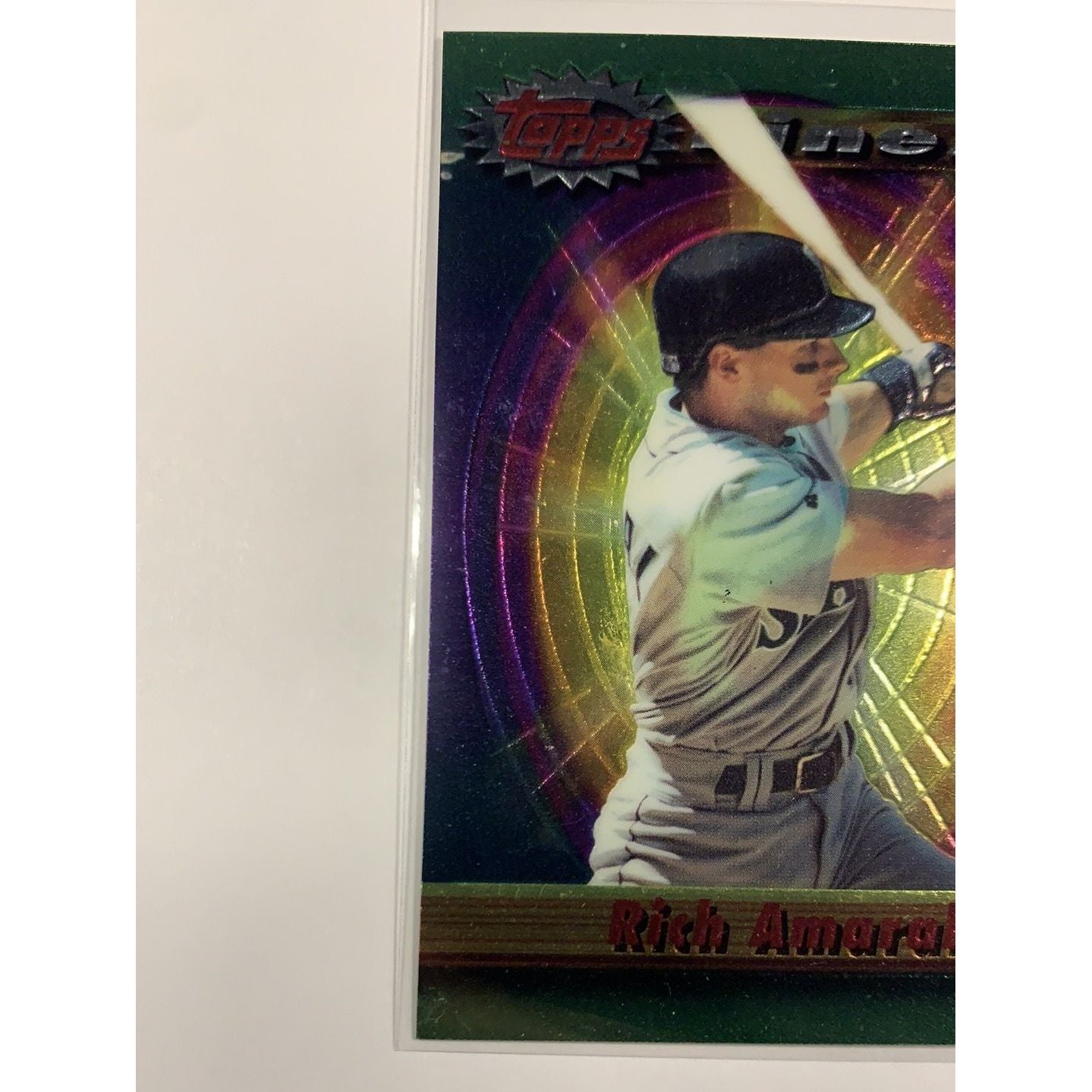 1994 Topps Finest Rich Amaral #16 Local Legends Cards & Collectibles