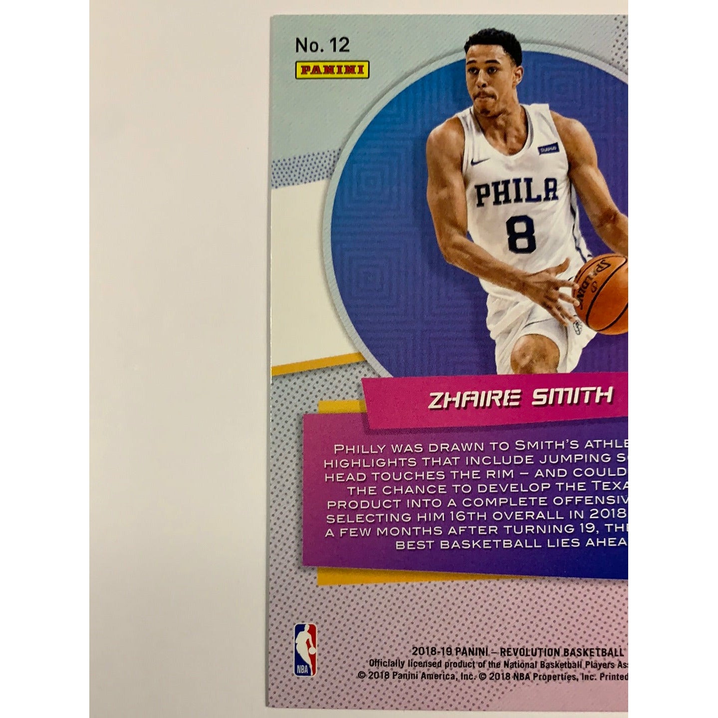 2018-19 Revolution Zhaire Smith Rookie Revolution | Local Legends Cards & Collectibles