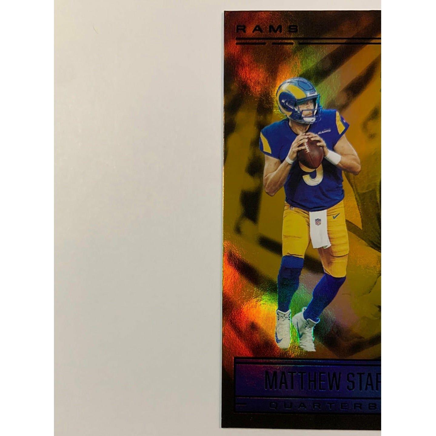 2021 Illusions Matthew Stafford Sunburst Parallel