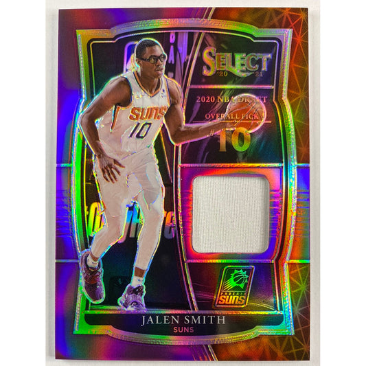 2020-21 Select Jalen Smith Overall Pick #10 Pink Prizm Patch /99