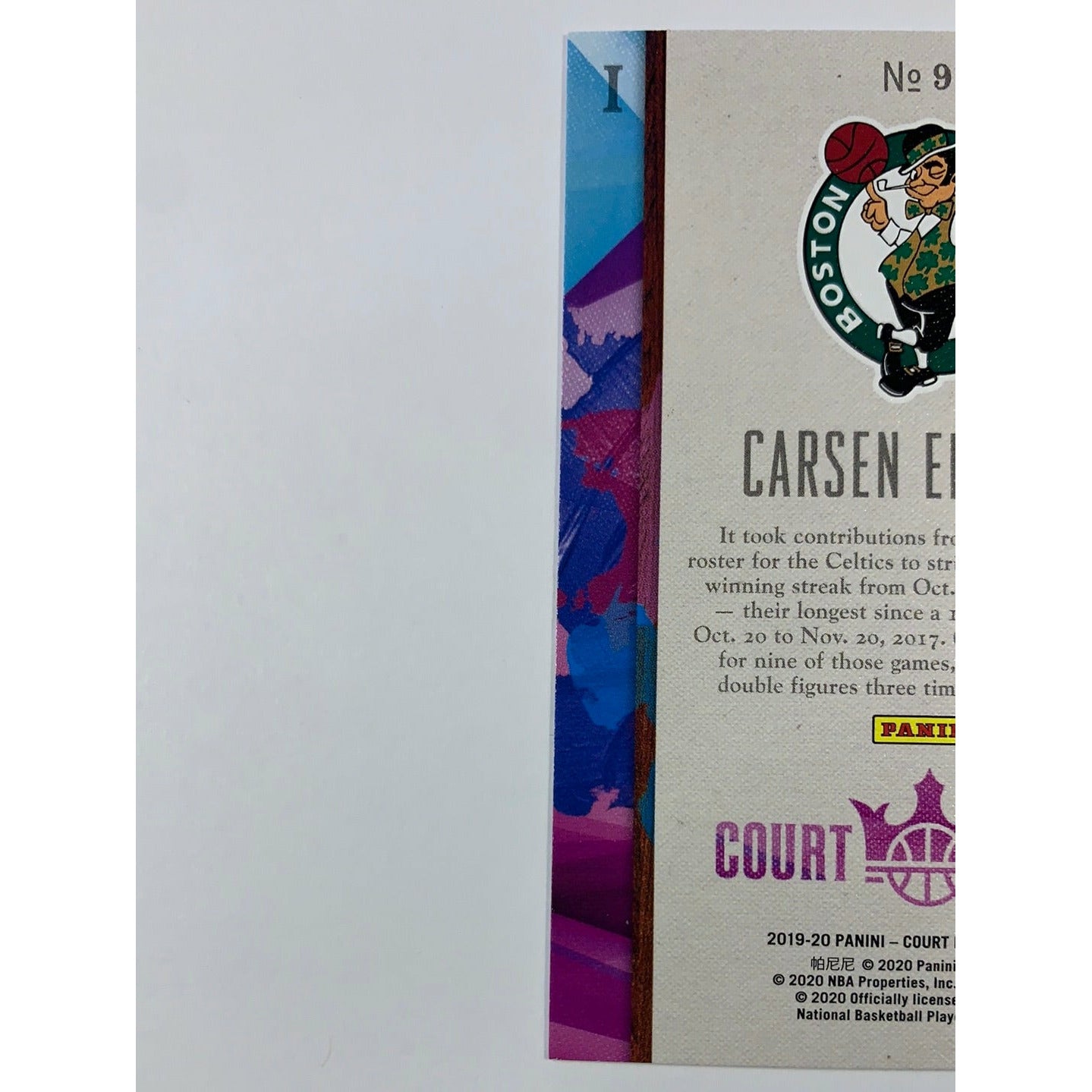 2019-20 Court Kings Carsen Edwards RC | Local Legends Cards & Collectibles