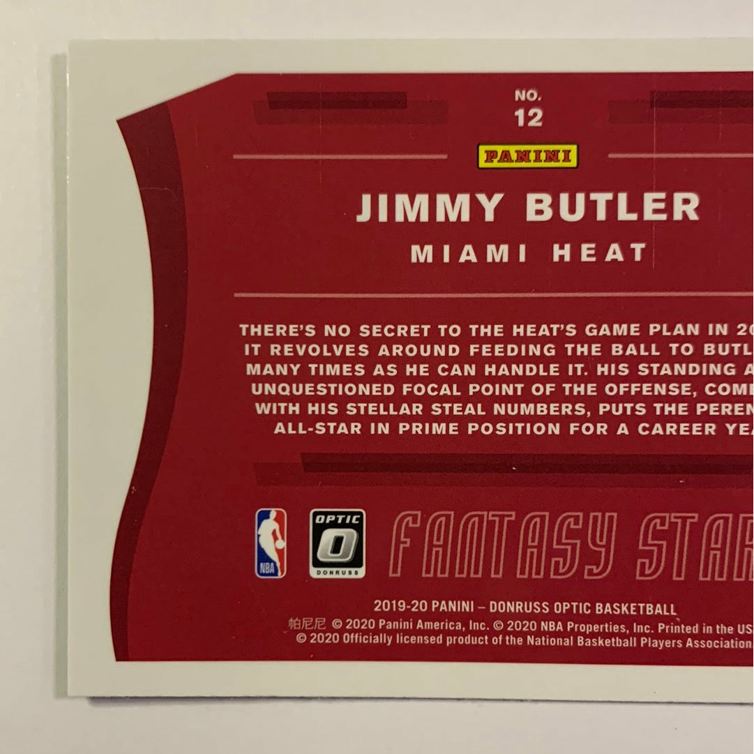 2019-20 Donruss Optic Jimmy Butler Fantasy Stars