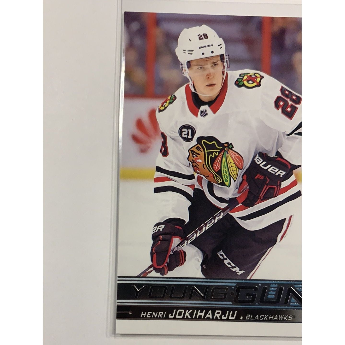 2018-19 Upper Deck Series 1 Henri Jokiharju Young Guns | Local Legends Cards & Collectibles