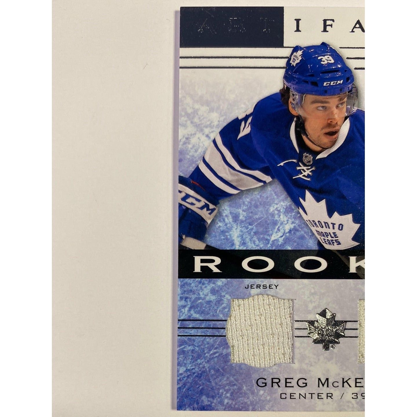 2014-15 Artifacts Greg Mckegg Rookie Jersey Patch /399 Local Legends Cards & Collectibles