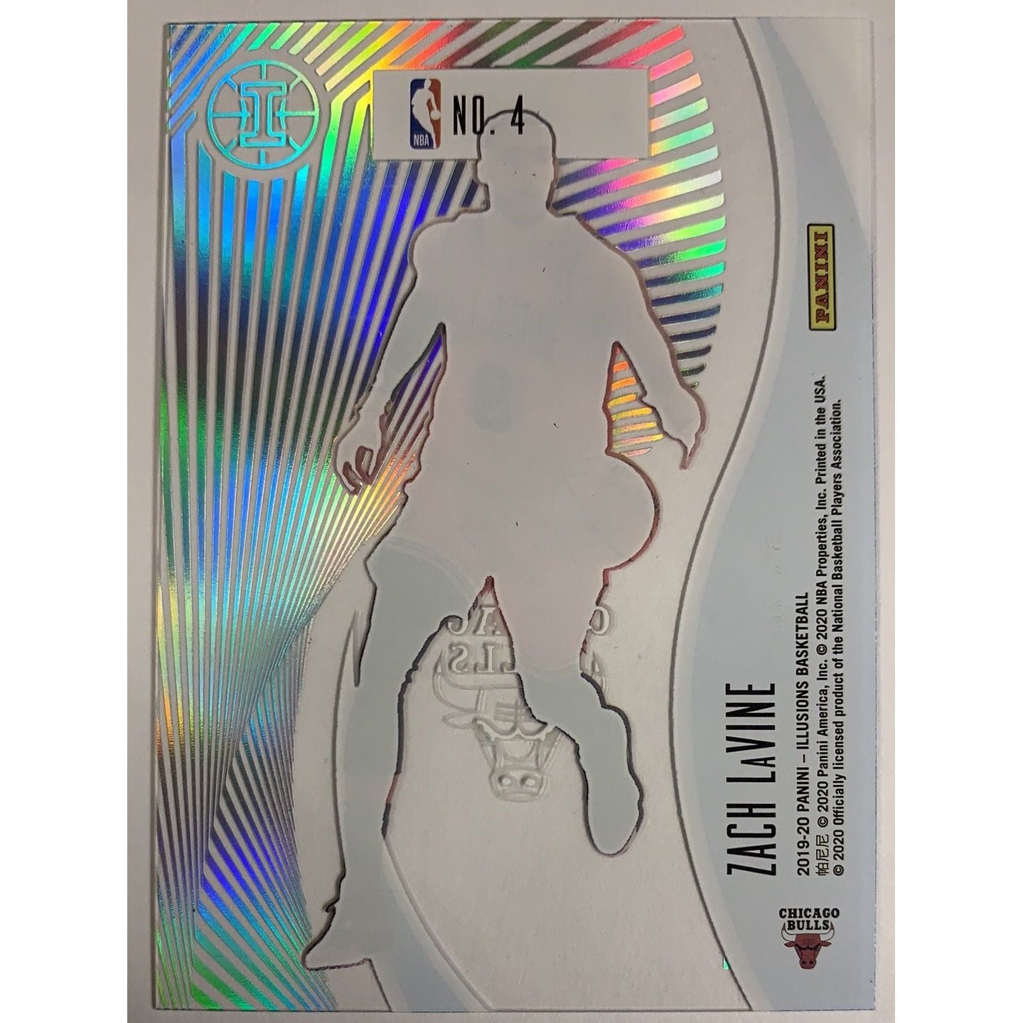 2019-20 Illusions Astounding Zach LaVine Sapphire Acetate | Local Legends Cards & Collectibles