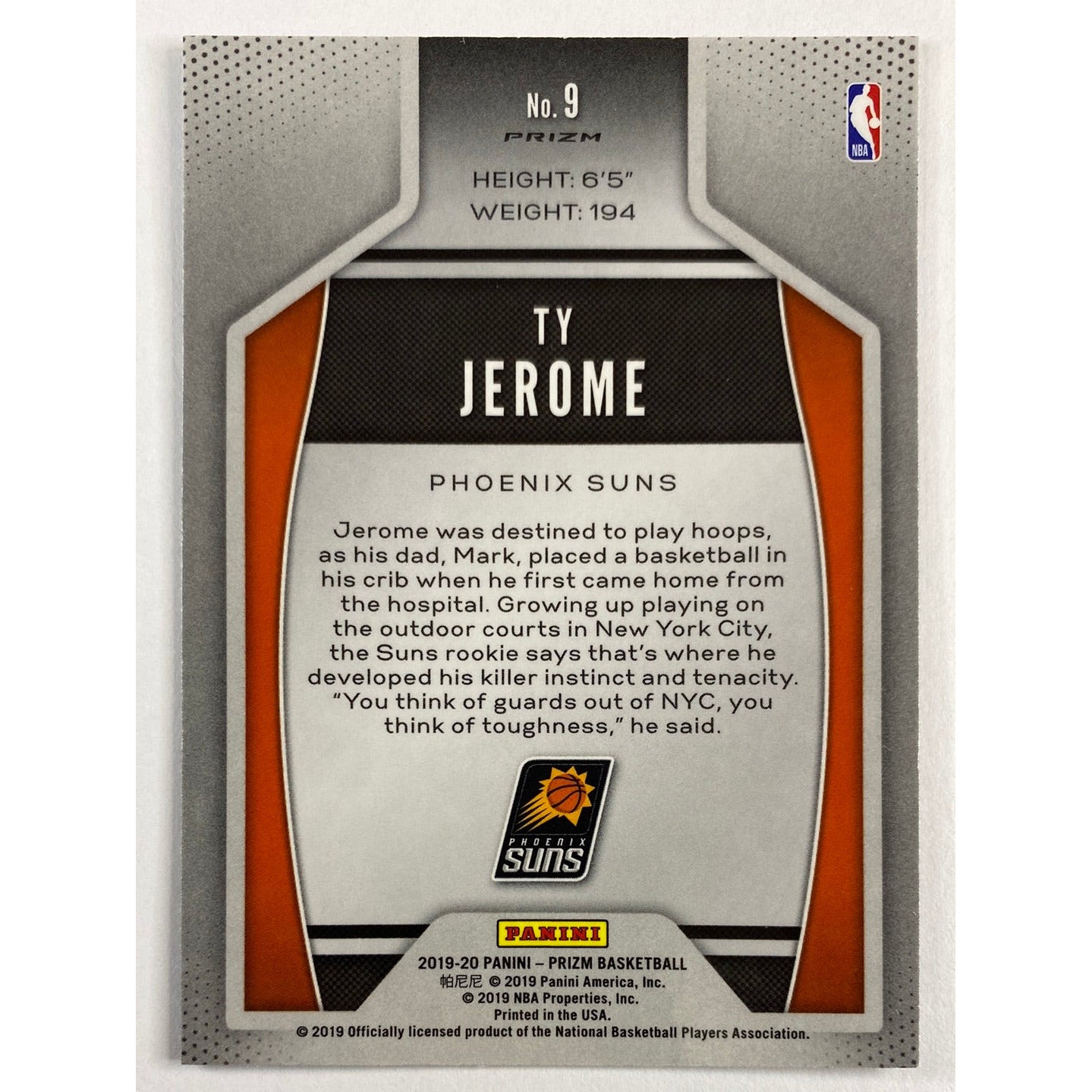 2019-20 Panini Prizm Ty Jerome Instant Impact Silver Holo Prizm | Local Legends Cards & Collectibles