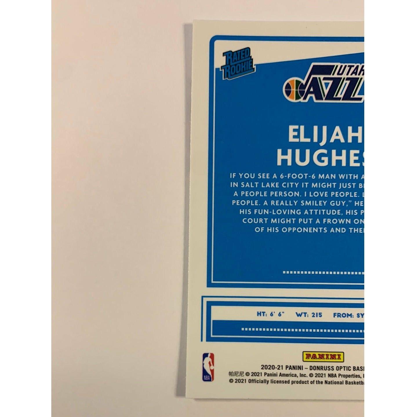2020-21 Donruss Optic Elijah Hughes Rated Rookie | Local Legends Cards & Collectibles