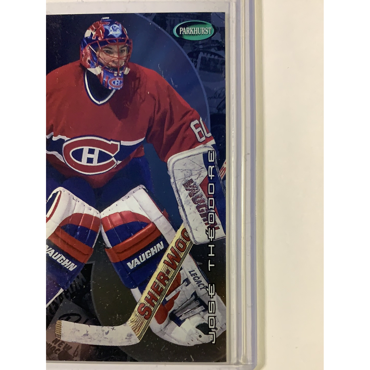 2001-02 Parkhurst Jose Theodore Silver Foil /500 Local Legends Cards & Collectibles