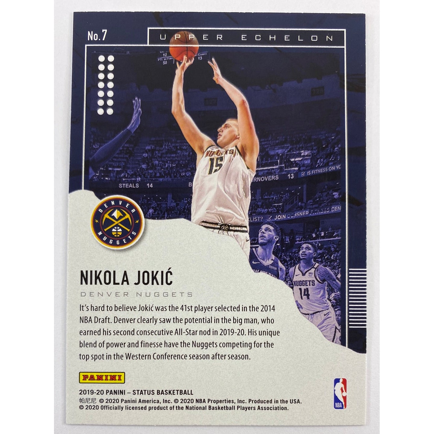 2019-20 Status Nikola Jokic Upper Echelon | Local Legends Cards & Collectibles