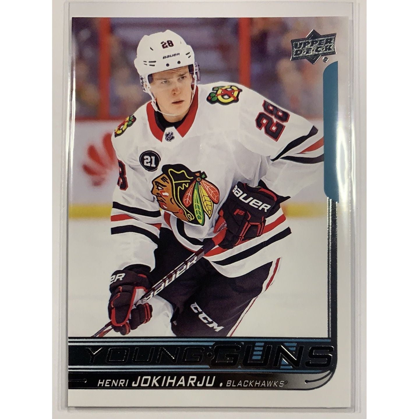 2018-19 Upper Deck Series 1 Henri Jokiharju Young Guns | Local Legends Cards & Collectibles