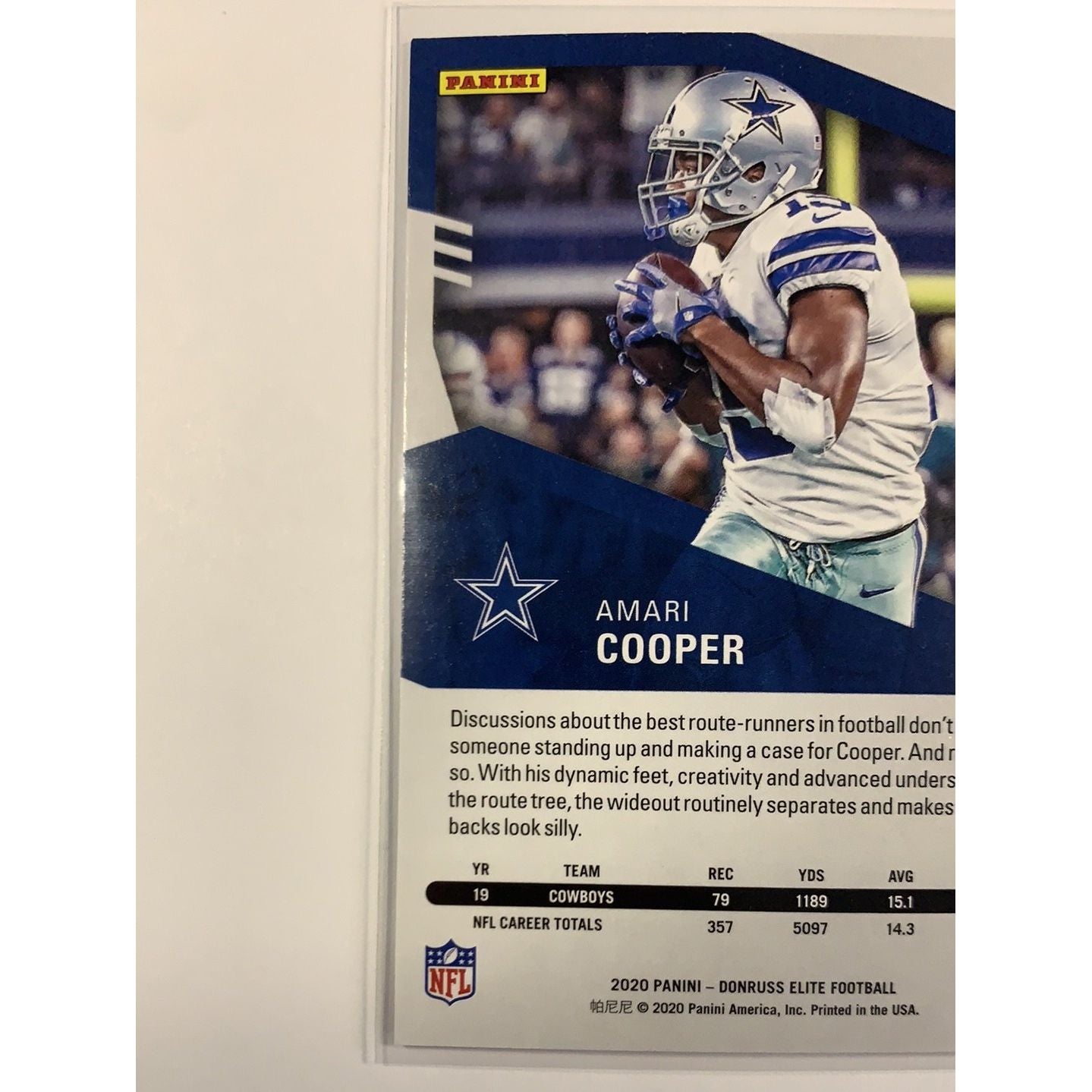 2020 Donruss Elite Amari Cooper Pink Parallel | Local Legends Cards & Collectibles