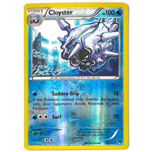 Cloyster Uncommon Reverse Holo 24/122