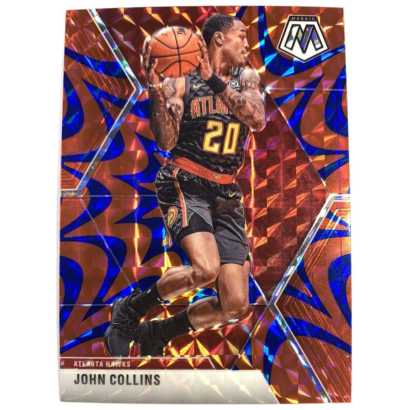 2019-20 Mosaic John Collins Blue Reactive Prizm | Local Legends Cards & Collectibles