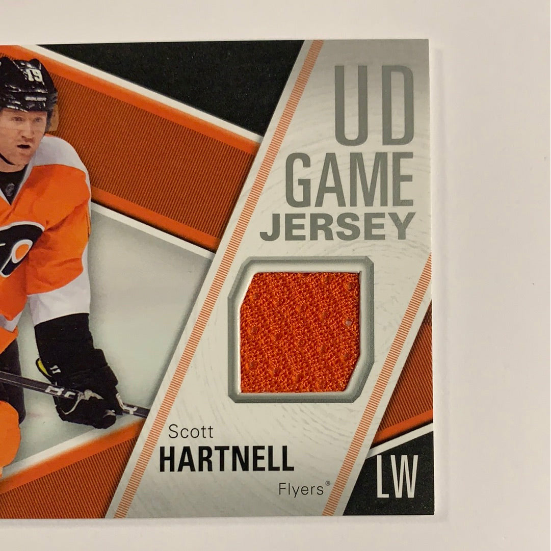 2011-12 Upper Deck Series 2 Scott Hartnell UD Game Jersey