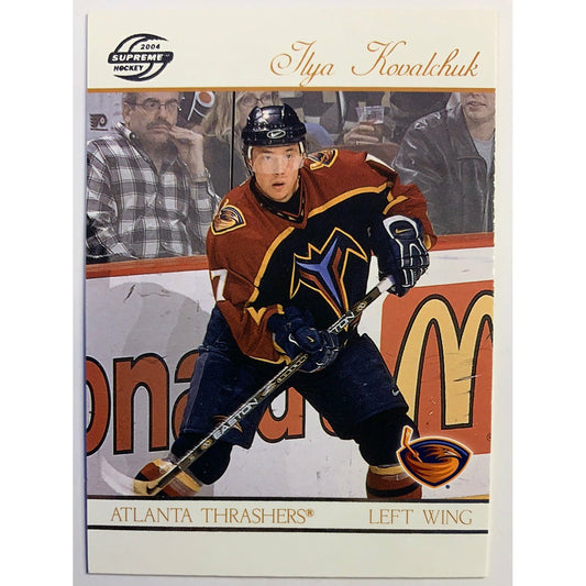  2003-04 Pacific Supreme Ilya Kovalchuk  Local Legends Cards & Collectibles