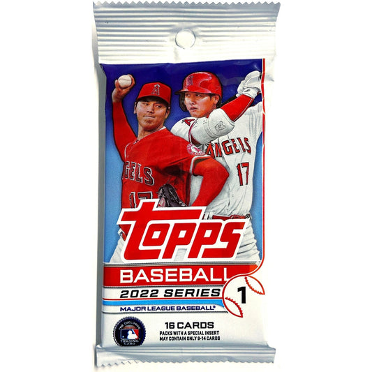 2022 Topps Series 1 MLB Baseball Cello Value Pack