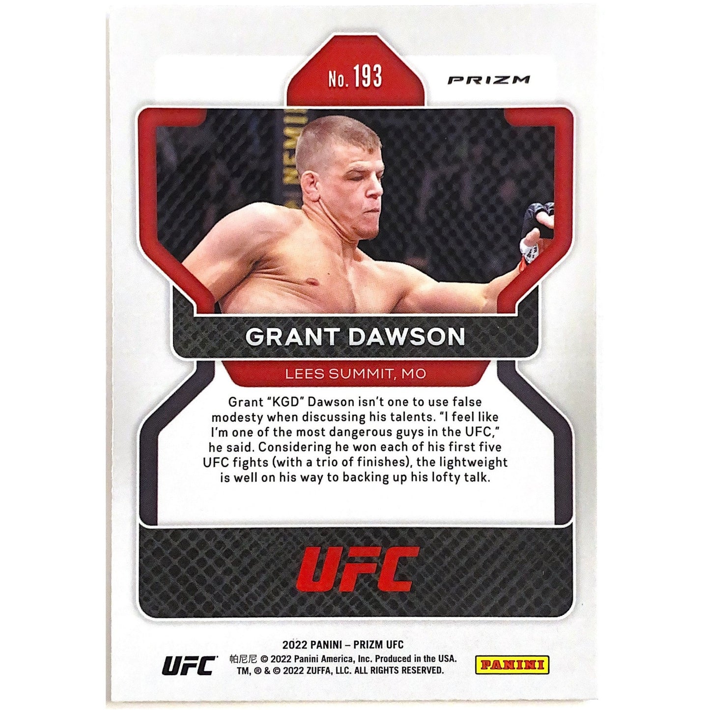 2022 Panini Prizm Grant Dawson Silver Hyper Prizm RC | Local Legends Cards & Collectibles