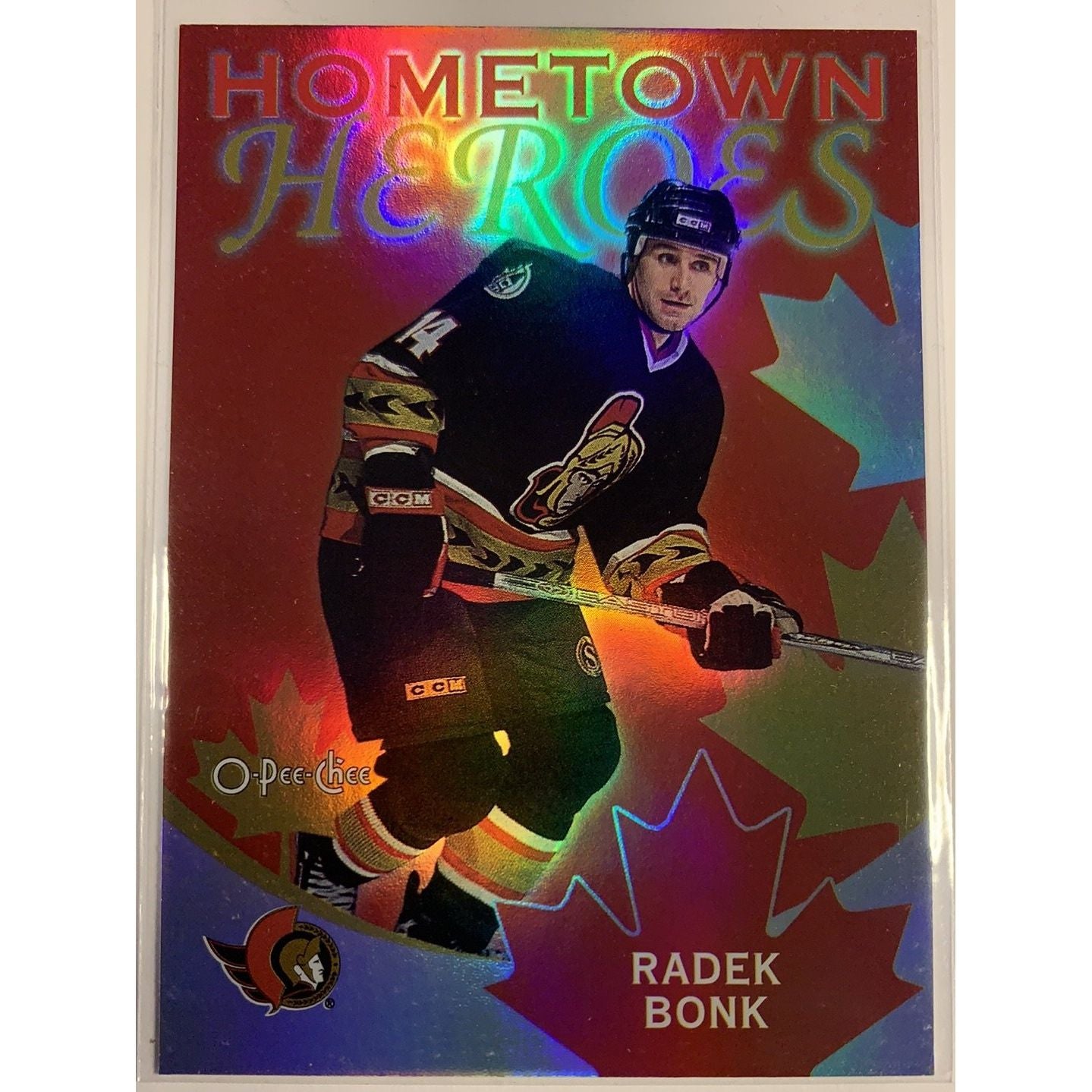 2002 O-Pee-Chee Hometown Heroes Radek Bonk Local Legends Cards & Collectibles