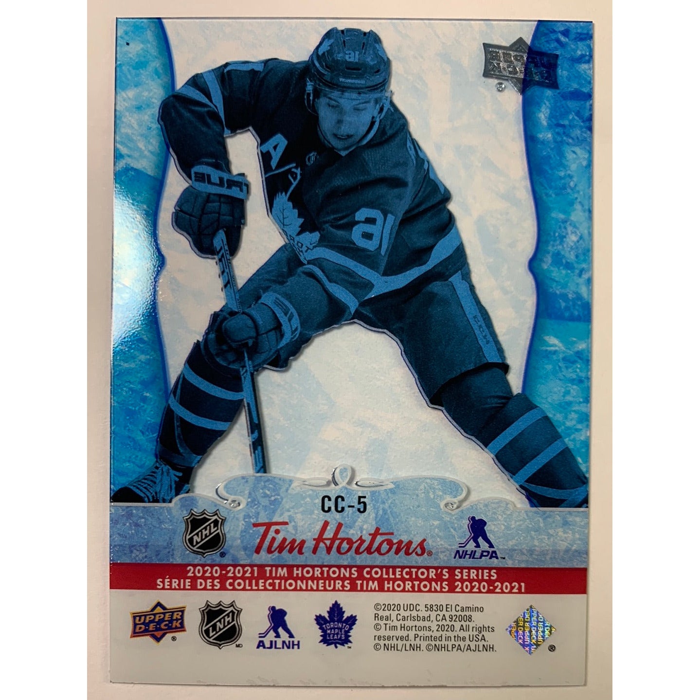 2020-21 Tim Hortons Mitch Marner Clear Cut Phenoms