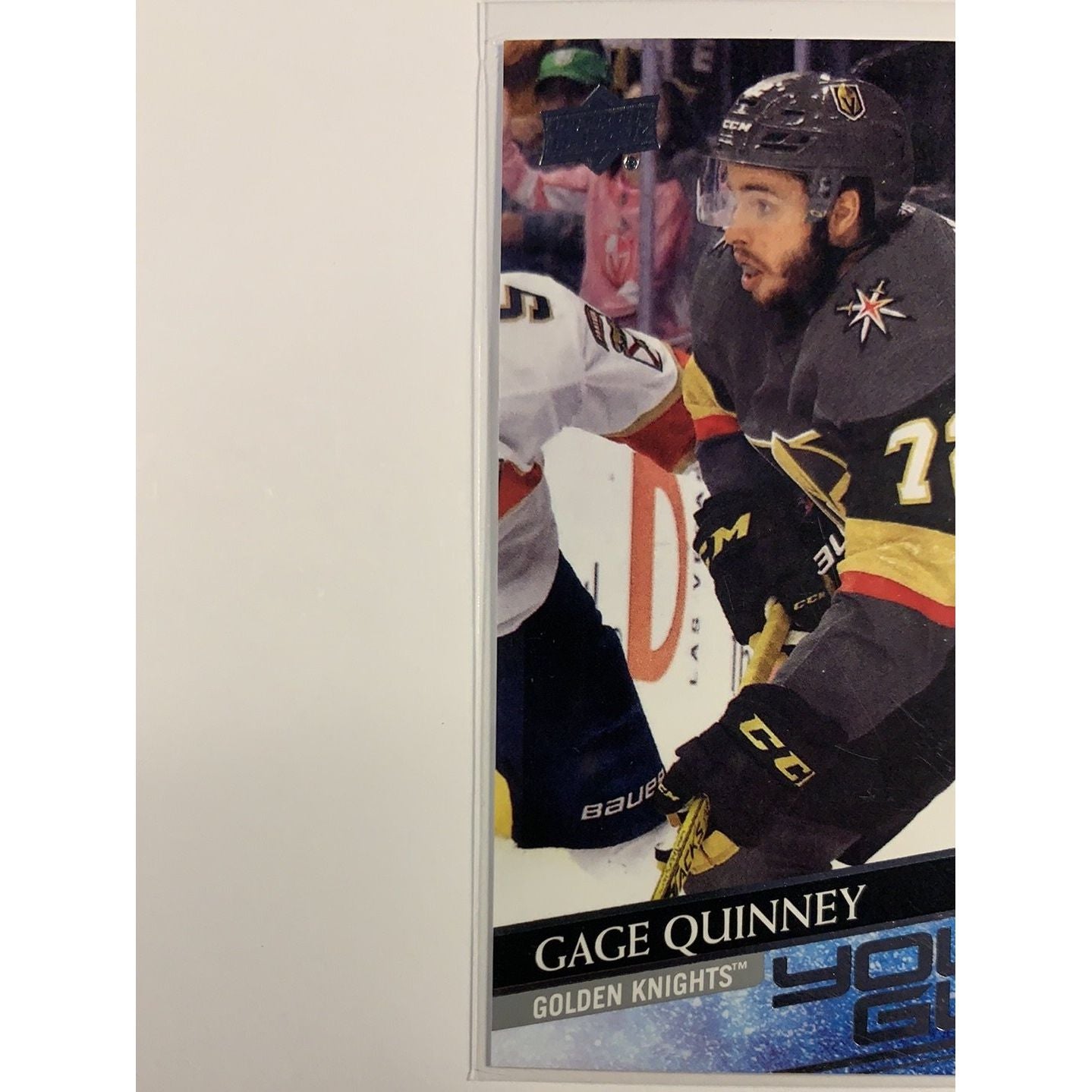 2020-21 Upper Deck Series 2 Gage Quinney Young Guns | Local Legends Cards & Collectibles