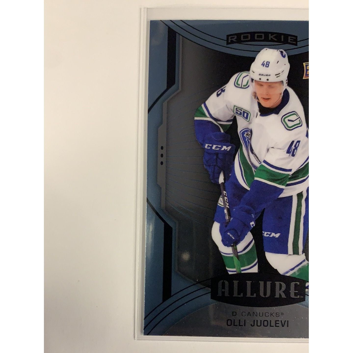 2020-21 Allure Olli Juolevi Rookie Card Local Legends Cards & Collectibles
