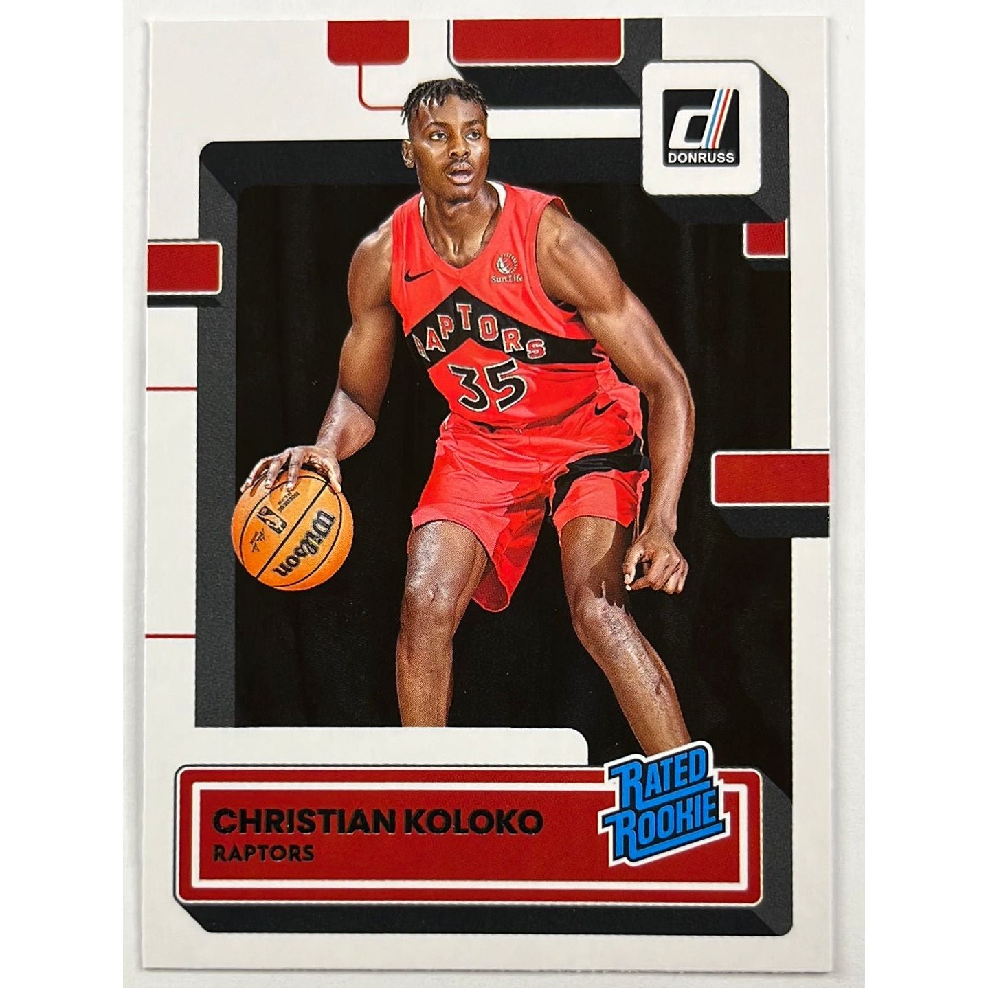 2022-23 Donruss Christian Koloko Rated Rookie