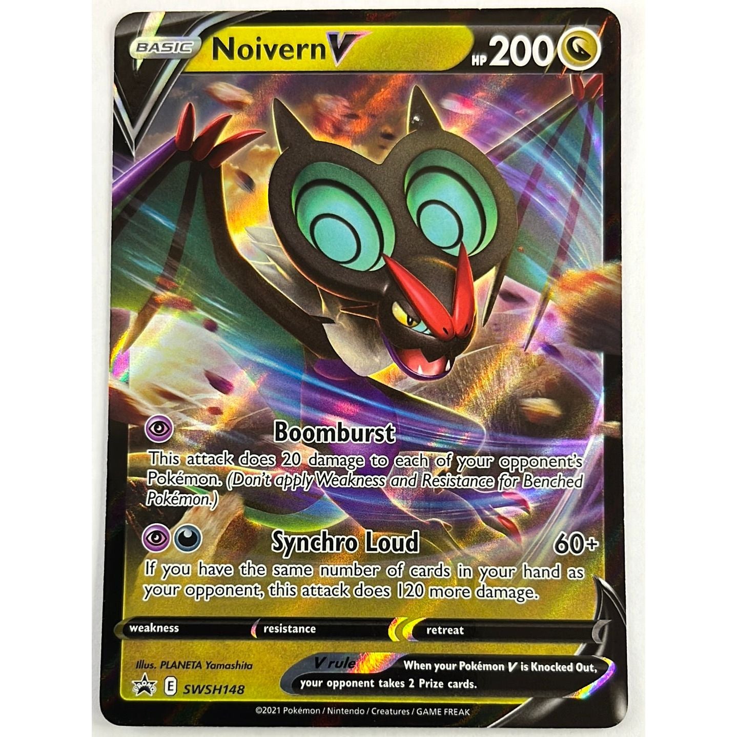 Noivern V Full Art Promo SWSH148