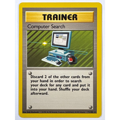 Computer Search Non Holo Rare 71/102