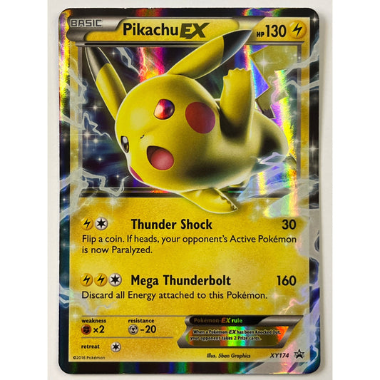 Pikachu EX Holo Black Star Promo XY174
