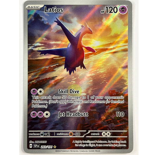 Latios Holo Illustration Rare 203/191