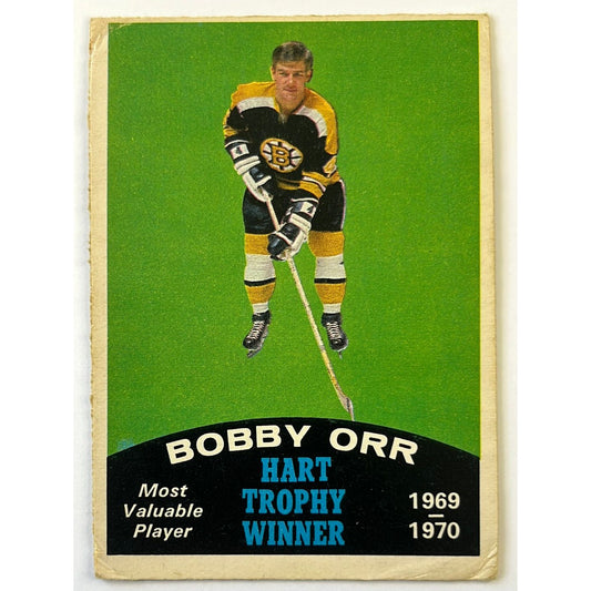 1970-71 O-Pee-Chee Bobby Orr Hart Trophy Winner Puzzle Piece #246