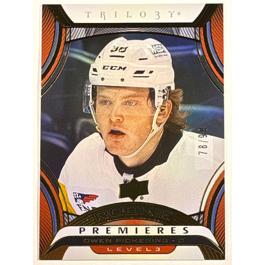 2024-25 Extended Series Owen Pickering Rookie Premiers Level 3 /99