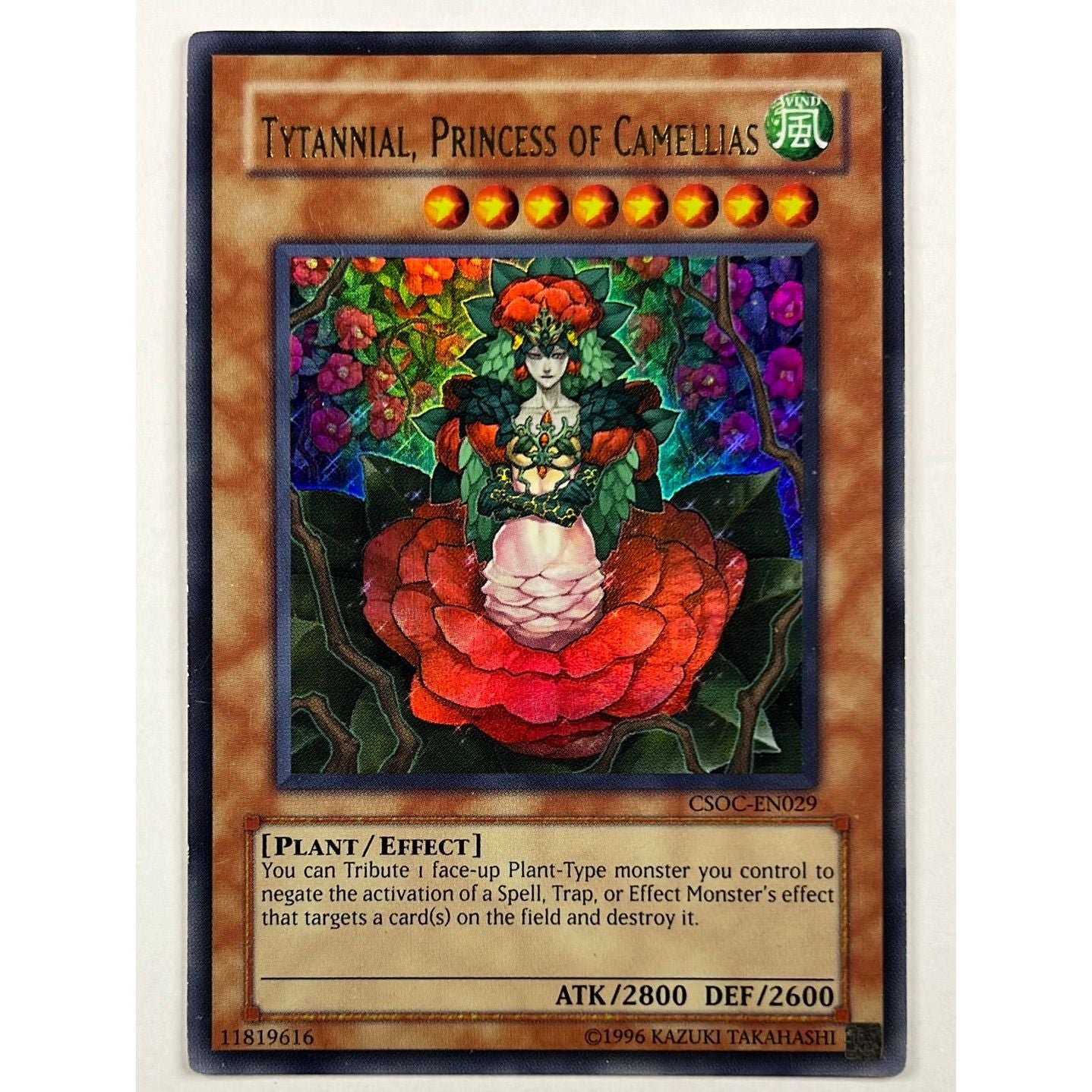 Tytannial, Princess of Camellias Super Rare CSOC-EN029 | Local Legends Cards & Collectibles